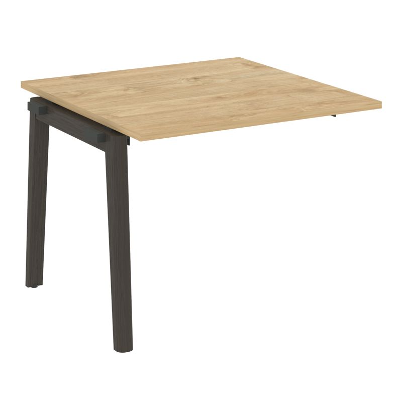 Оникс Вуд Прох. наб. эл. переговорного стола OW.NPRG-1 Тиквуд Светлый/Дуб Темный/Металл Антрацит 980