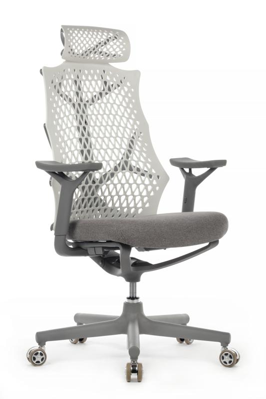 Кресло Эго A644 Белый/Серый