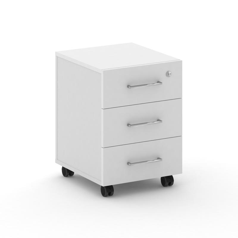 Кросс Тумба мобильная CRF.TM-2 Белый F/Белый Бриллиант UM 420*460*587